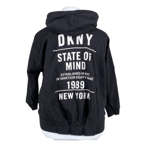 Unisex DKNY - Hoodie, size 42 - Black (2)