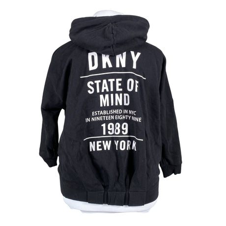 Unisex DKNY - Hoodie, size 42 - Black (2)