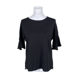 Unisex Massimo Dutti - T-shirt, size 38 - Black (1)