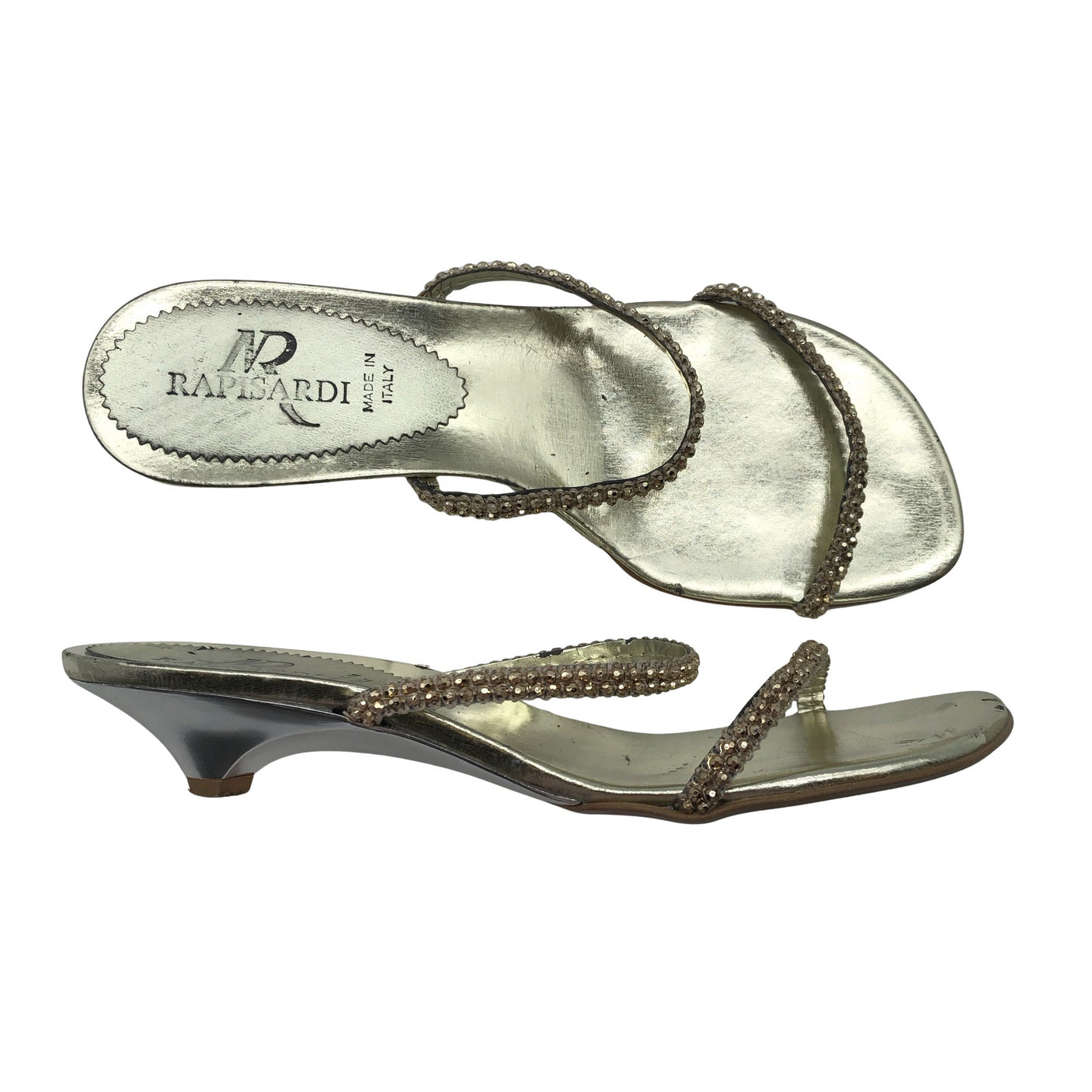 Unisex Nr Rapisardi - Heeled sandals, size 37 - Gold (1)