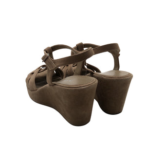 Unisex Adige - Wedge sandals, size 37 - Beige (2)