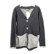 Unisex Papu - Cardigan, size 134 - 140 - Gray ()