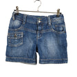 Unisex Benetton - Denim shorts, size 146 - 152 - Blue ()