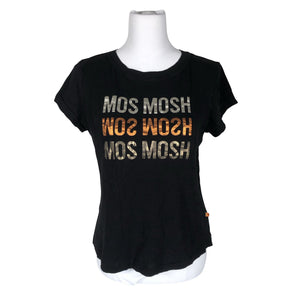 Unisex Mos Mosh - T-shirt, size 38 - Black (1)