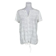 Unisex Opus - Short-sleeved blouse, size 38 - White ()
