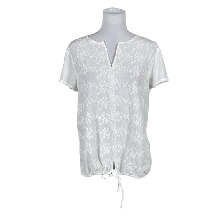 Unisex Opus - Short-sleeved blouse, size 38 - White ()