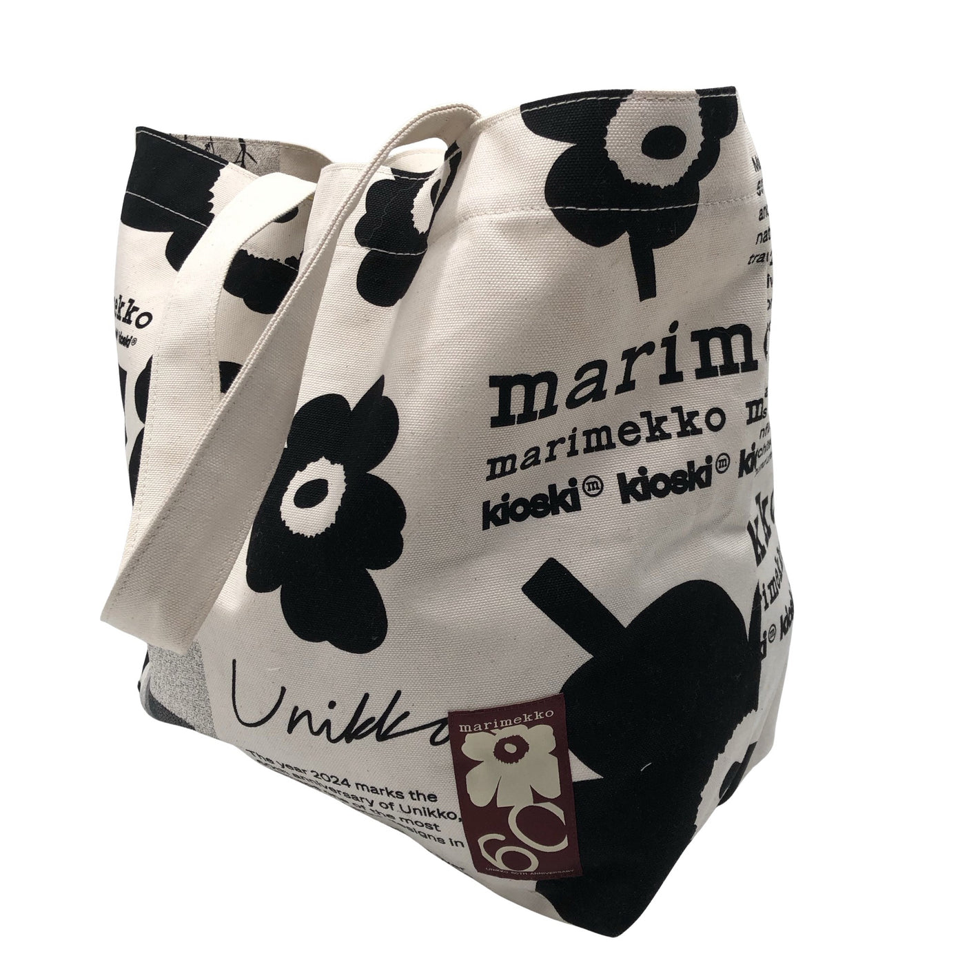 Unisex Marimekko - Handbag, size Maxi - White (2)