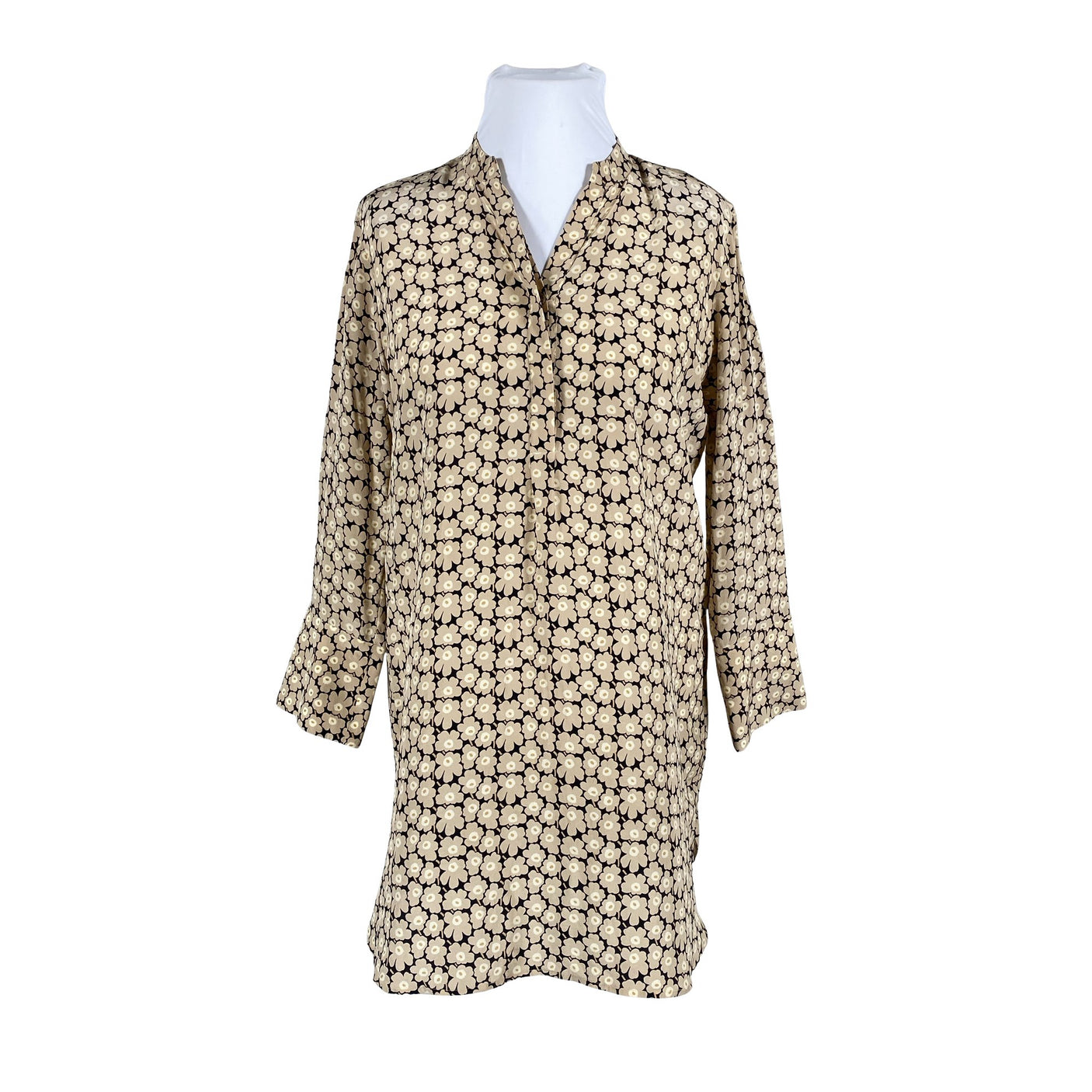 Unisex Marimekko - Schiffon tunic, size 42 - Beige (1)