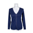 Unisex Massimo Dutti - Cardigan, size 36 - Blue ()