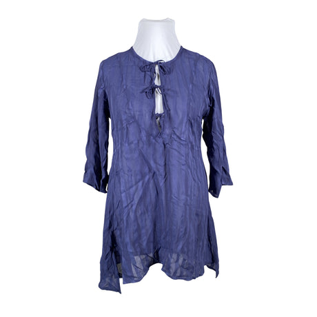 Unisex The Masai - Schiffon tunic, size 42 - Blue ()
