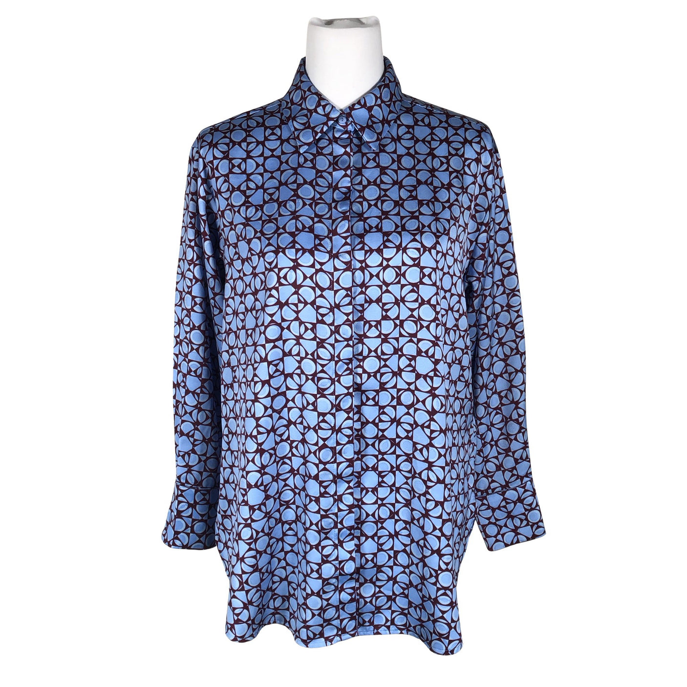 Unisex MSCH Copenhagen - Blouse, size 34 - Blue (1)