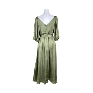 Unisex Esprit - Schiffon dress, size 38 - Green (2)