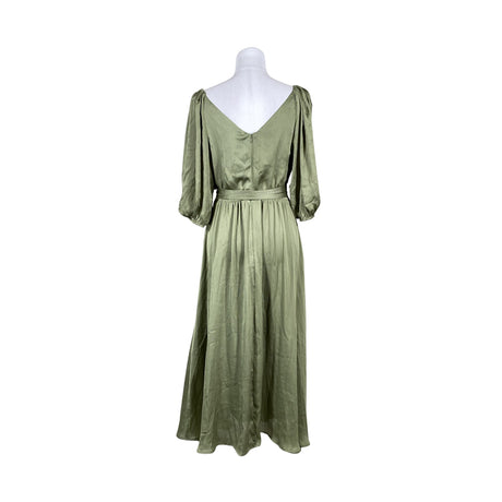 Unisex Esprit - Schiffon dress, size 38 - Green (2)