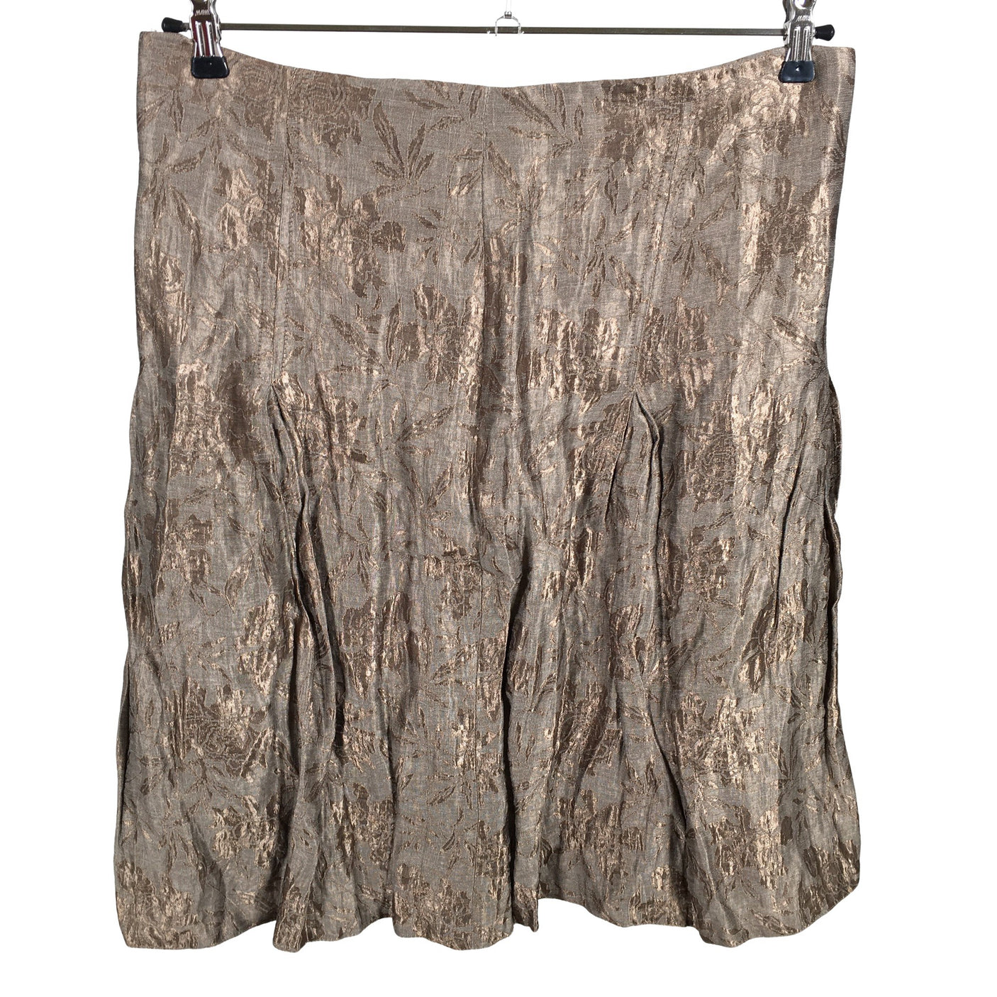 Unisex Taifun - Fabric skirt, size 42 - Brown (1)