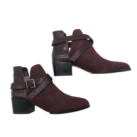 Unisex Sens-O - Ankle boots, size 38 - Wine red ()