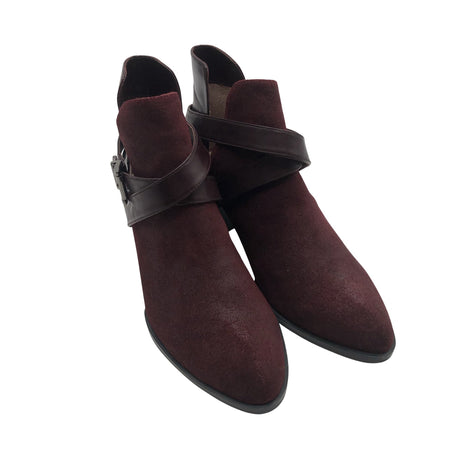 Unisex Sens-O - Ankle boots, size 38 - Wine red (2)