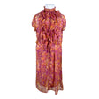 Unisex Saint Tropez - Schiffon dress, size 42 - Pink ()