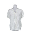 Unisex Opus - Short-sleeved blouse, size 40 - White ()
