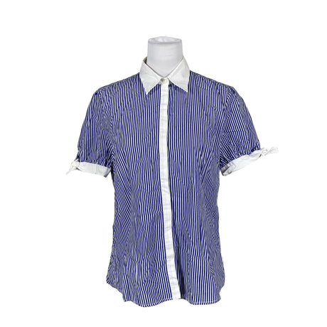 Unisex Sand - Short-sleeved blouse, size 40 - Blue ()