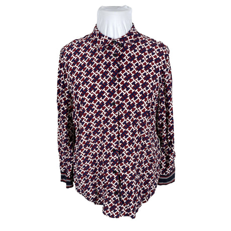 Unisex Tommy Hilfiger - Blouse, size 46 - Wine red ()