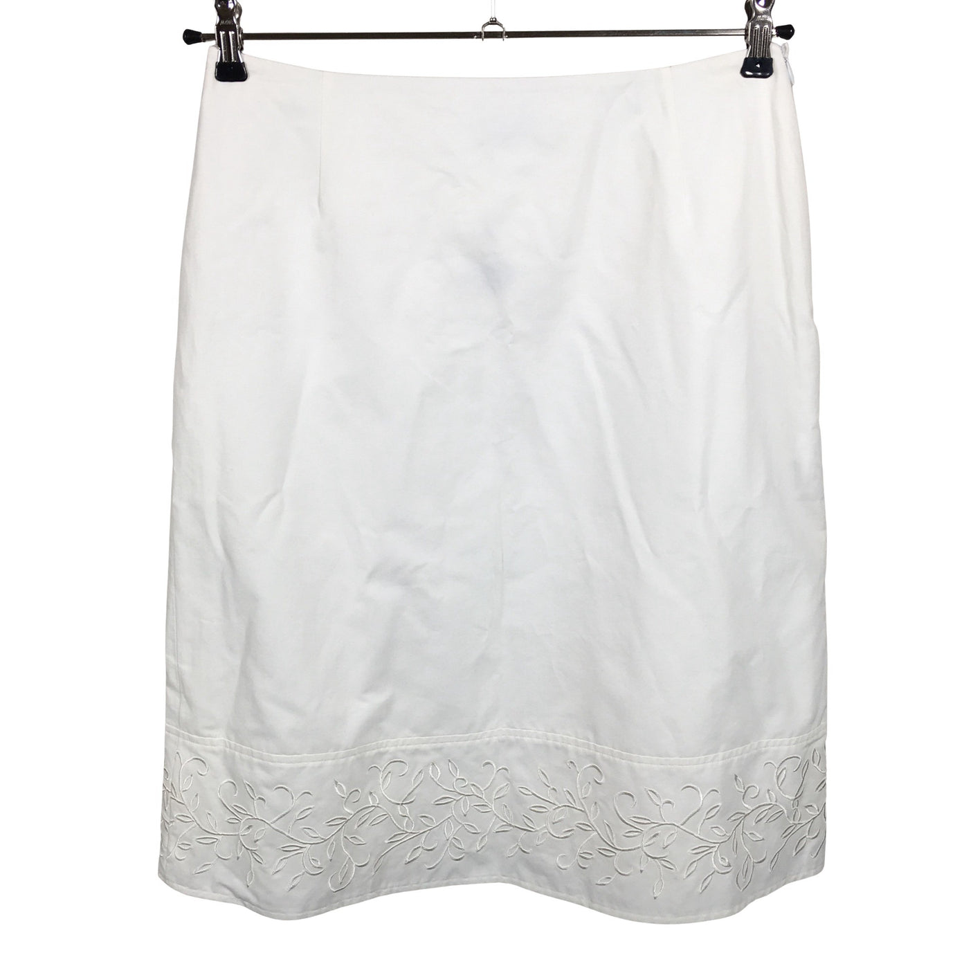 Unisex Betty Barclay - Fabric skirt, size 38 - White (1)