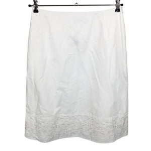 Unisex Betty Barclay - Fabric skirt, size 38 - White (1)