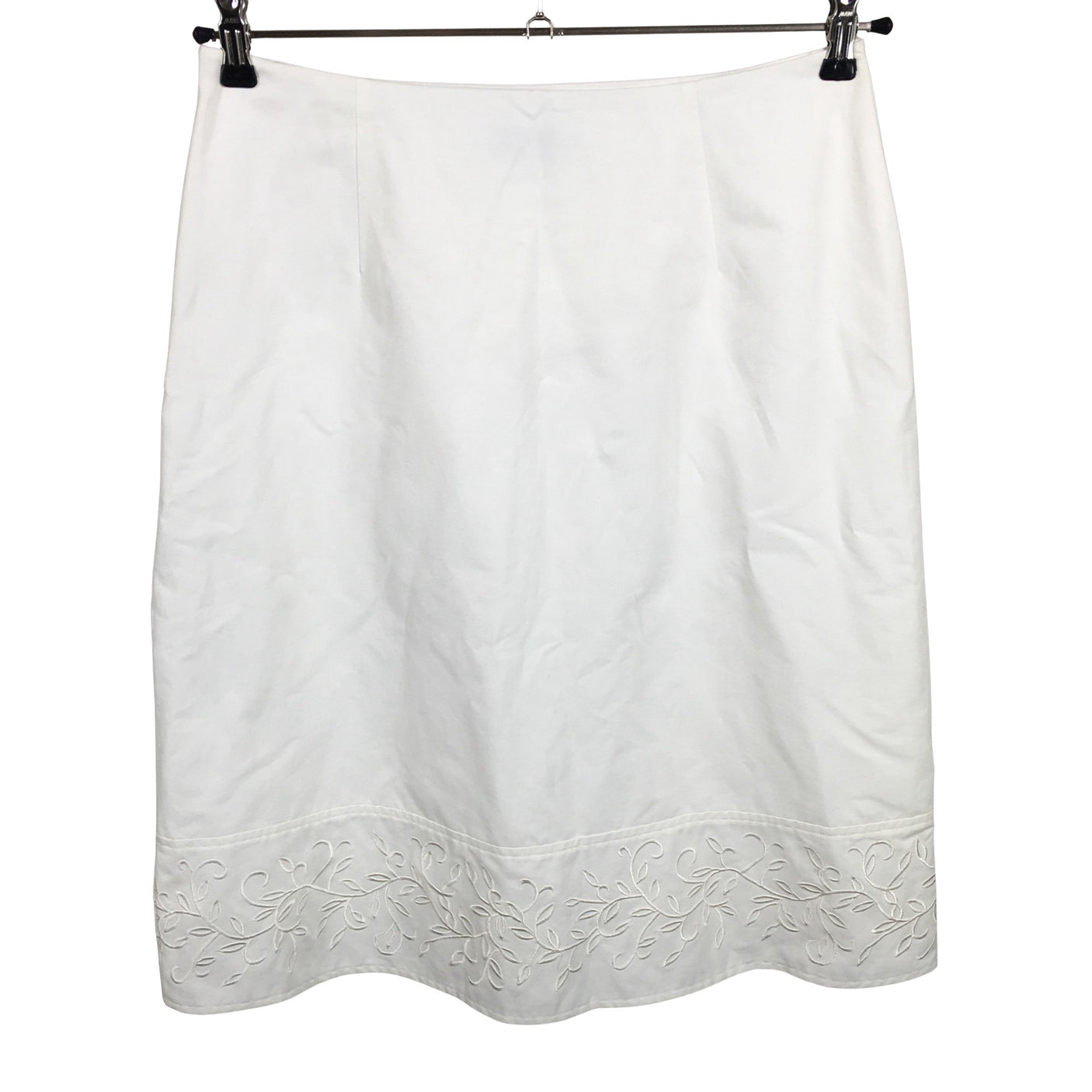 Unisex Betty Barclay - Fabric skirt, size 38 - White (2)