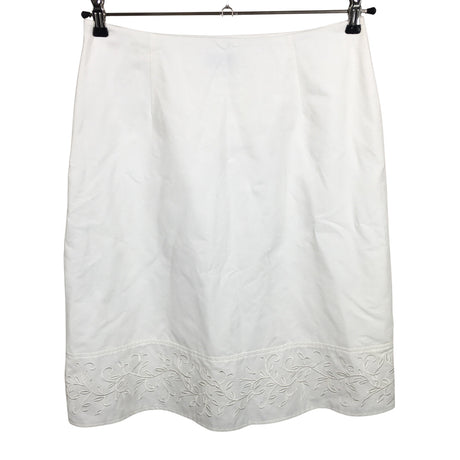 Unisex Betty Barclay - Fabric skirt, size 38 - White (2)