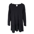 Unisex Melli - Tricot dress, size 134 - 140 - Black ()