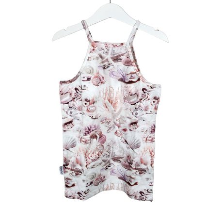 Unisex Gugguu - Tricot tank top, size 140 - 146 - White ()
