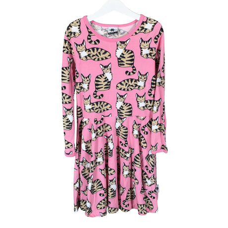 Unisex PaaPii - Tricot dress, size 134 - 140 - Light pink ()