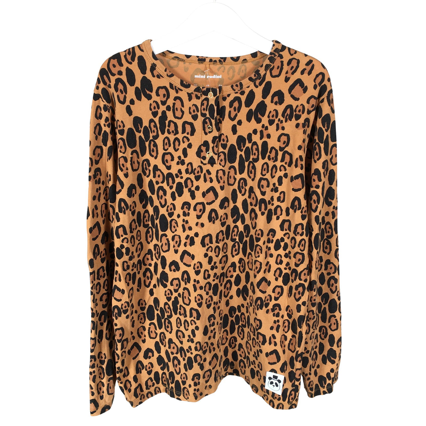 Unisex Mini Rodini - Tricot shirt, size 140 - 146 - Brown (1)