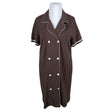 Unisex Nanso - Tricot dress, size 42 - Brown ()
