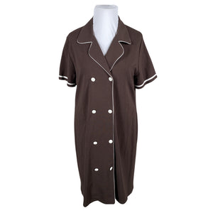 Unisex Nanso - Tricot dress, size 42 - Brown (1)