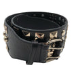 Unisex InWear - Leather belt, size Ei kokoa - Black ()