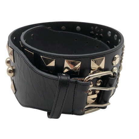 Unisex InWear - Leather belt, size Ei kokoa - Black ()