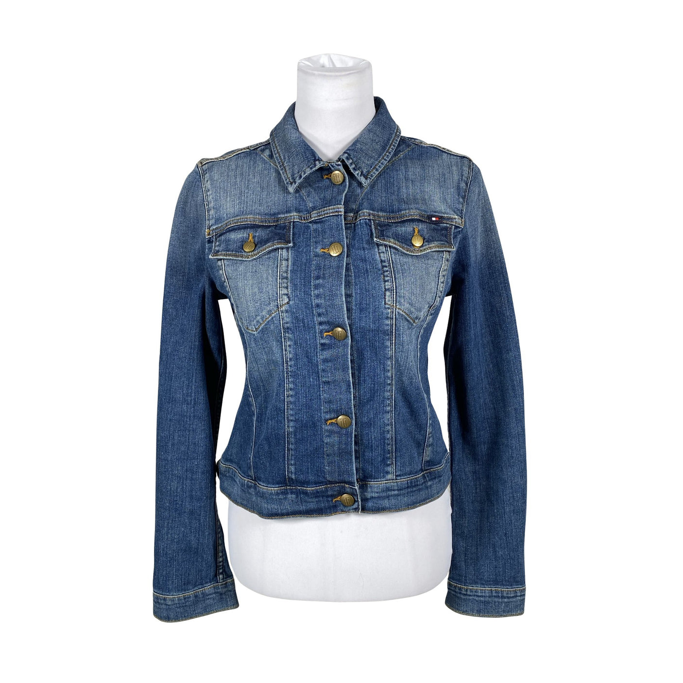 Unisex Tommy Hilfiger - Denim jacket, size 36 - Blue (1)
