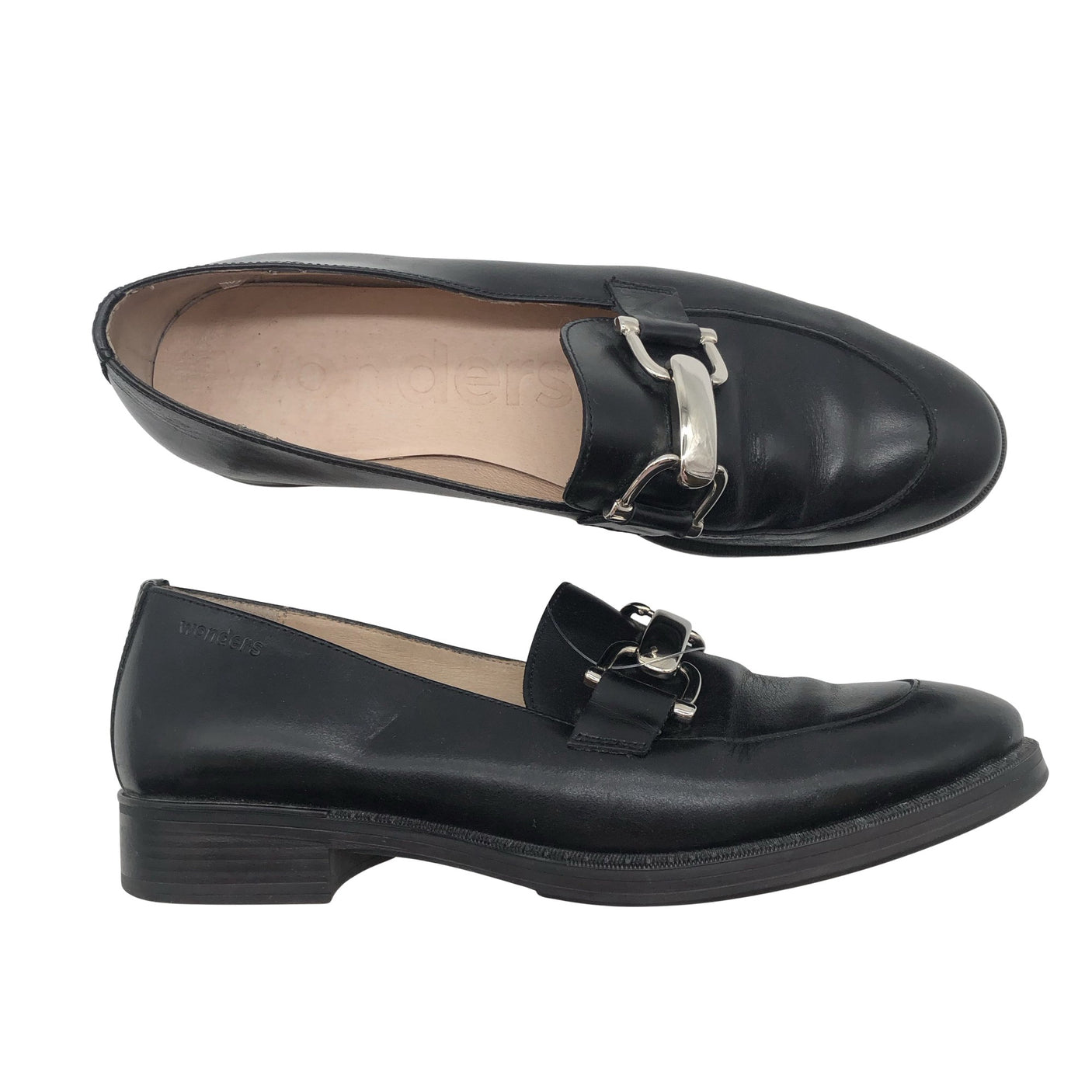 Unisex Wonders - Loafers, size 39 - Black (1)