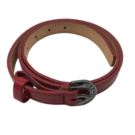 Unisex Michael Kors - Leather belt, size Ei kokoa - Red ()