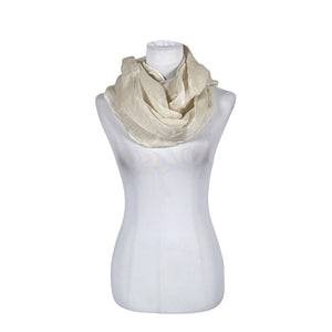 Unisex Esprit - Circle scarf, size Maxi - Natural white (1)