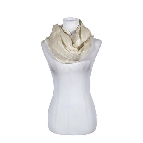 Unisex Esprit - Circle scarf, size Maxi - Natural white ()