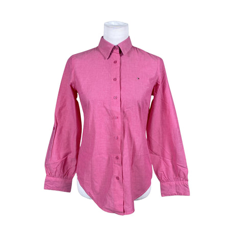 Unisex Tommy Hilfiger - Collared shirt, size 34 - Pink ()