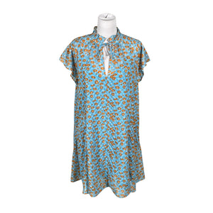 Unisex Samsoe&Samsoe - Schiffon dress, size 40 - Turquoise (1)