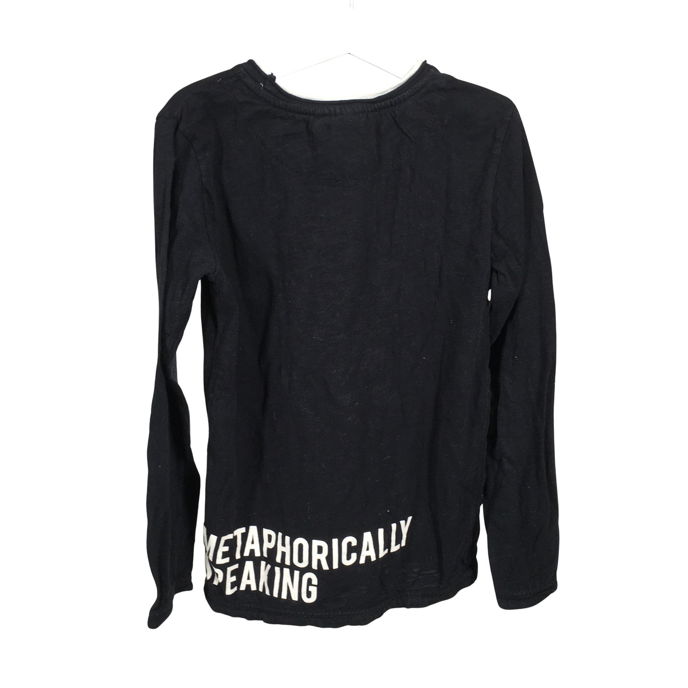 Unisex POMPdeLUX - Tricot shirt, size 128 - 134 - Black (2)