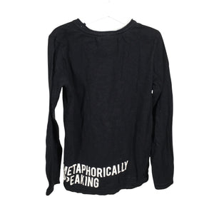 Unisex POMPdeLUX - Tricot shirt, size 128 - 134 - Black (2)
