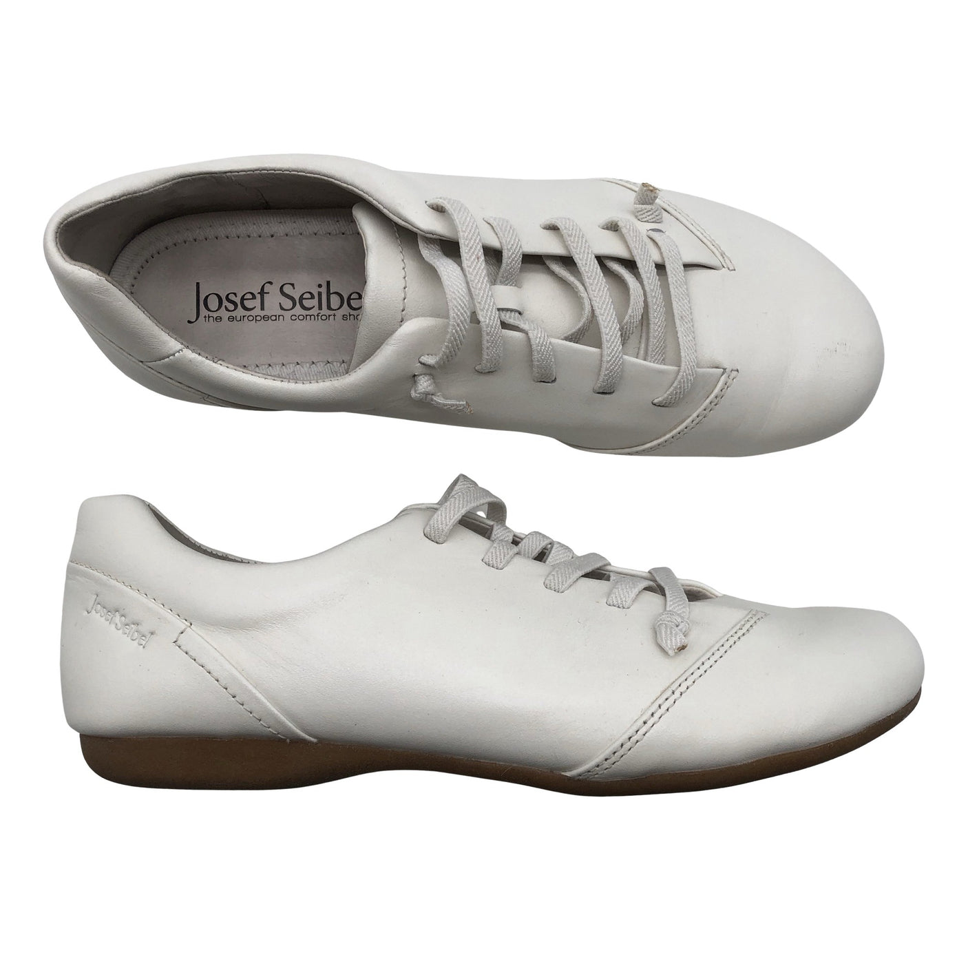 Unisex Josef Seibel - Casual sneakers, size 37 - White (1)