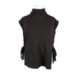 Unisex Tam Silk - Knit vest, size 42 - Brown ()