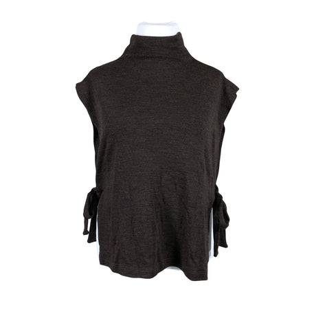 Unisex Tam Silk - Knit vest, size 42 - Brown ()