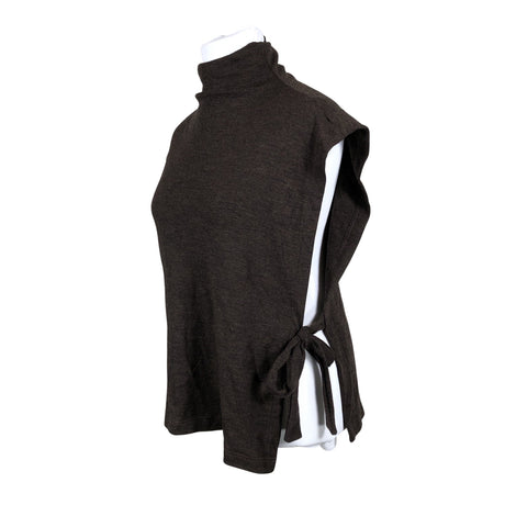 Unisex Tam Silk - Knit vest, size 42 - Brown (2)