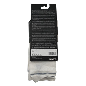 Unisex Craft - Sports socks, size 39 - White (2)